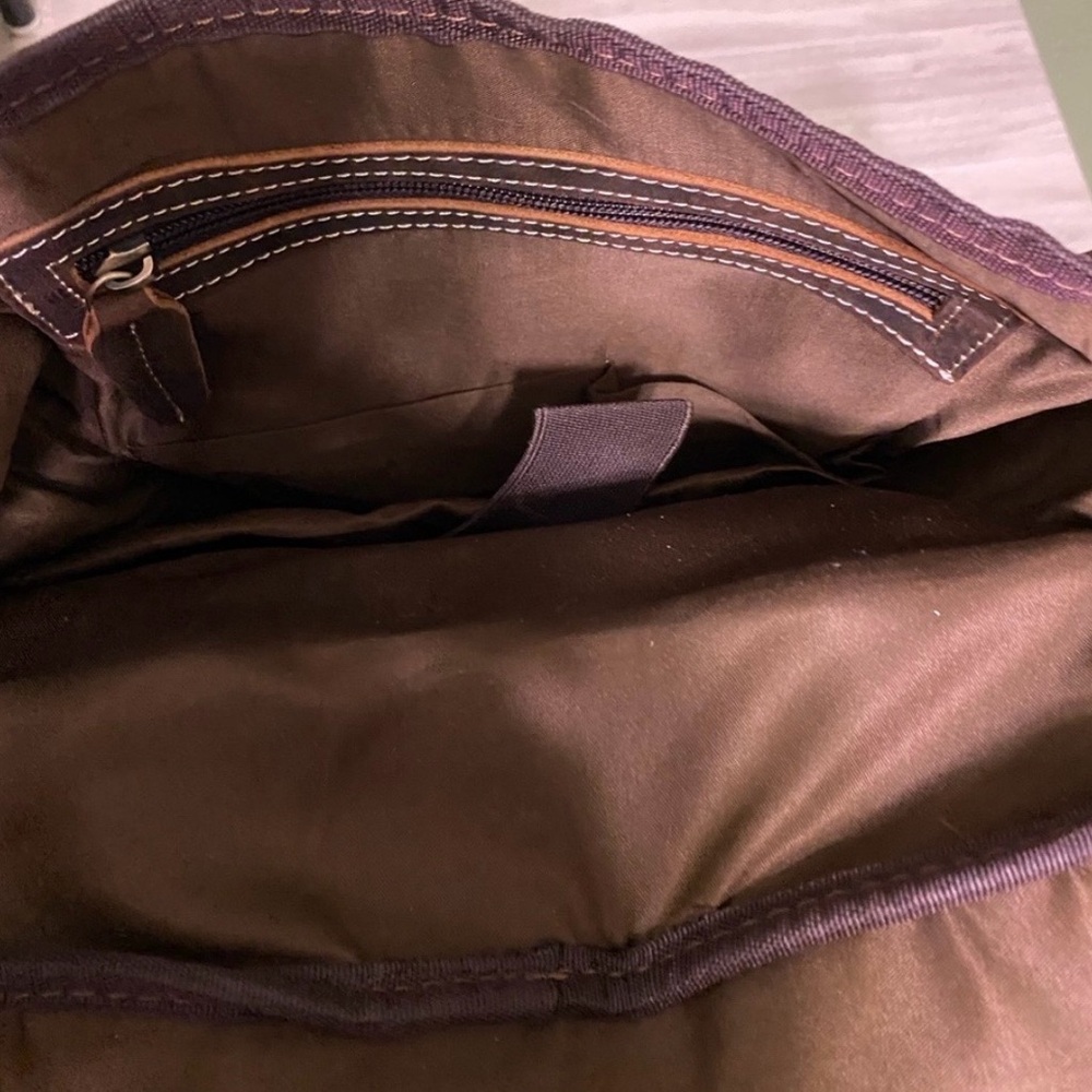 Rustique Roamer Brown Leather Backpack - image 3